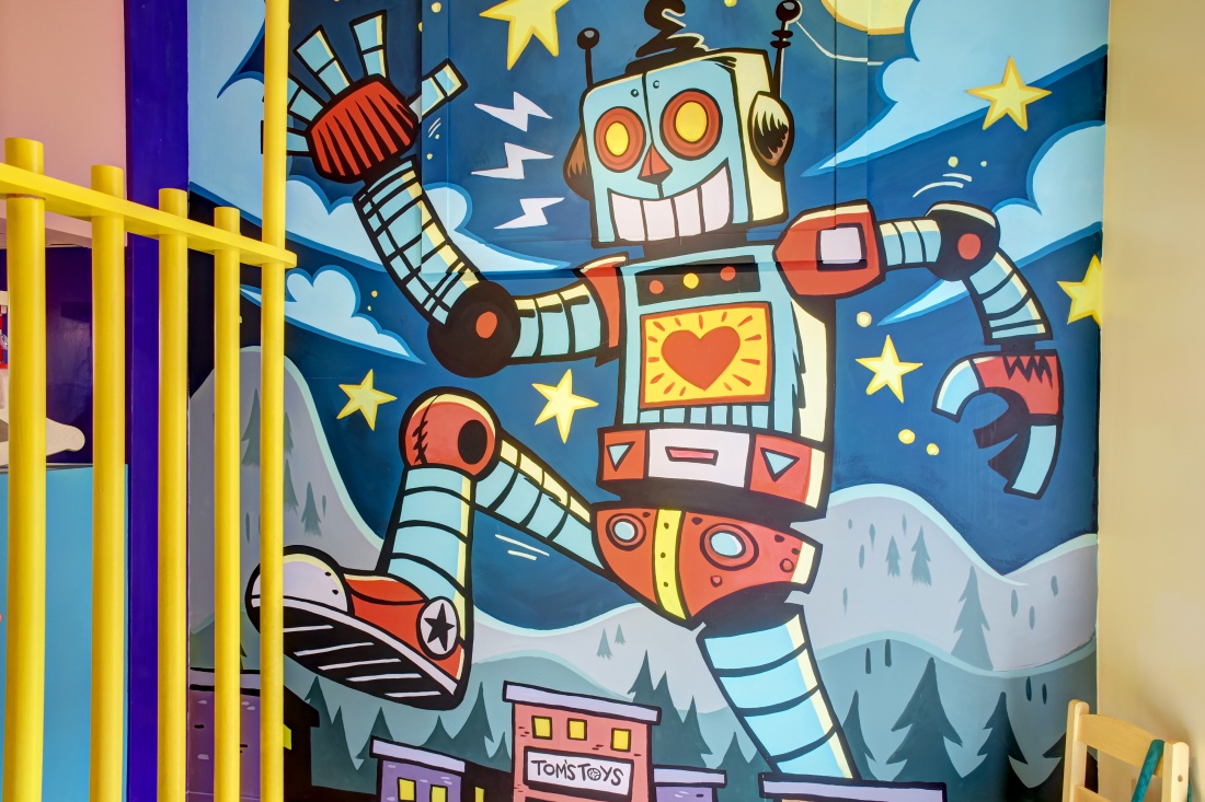Robot Mural