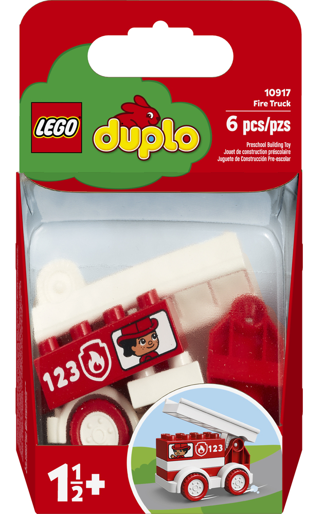 Duplo shop fire truck