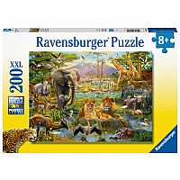 Ravensburger 200 Piece Puzzle Animals Of Savanna