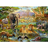 Ravensburger 200 Piece Puzzle Animals Of Savanna