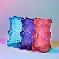 Gummy Lamp Night Light - Purple