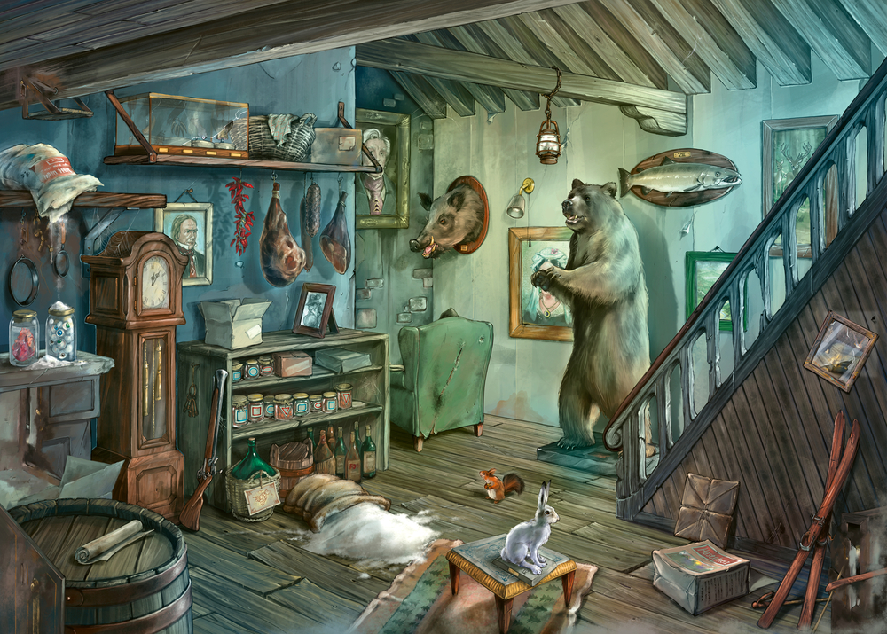 Ravensburger 759 Piece Escape Puzzle Forbidden Basement Tom's Toys