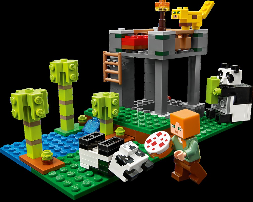Minecraft lego 2025 the panda nursery