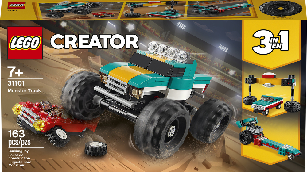 Lego creator hot sale monster truck