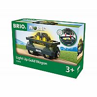 Brio Light Up Gold Wagon