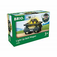 Brio Light Up Gold Wagon