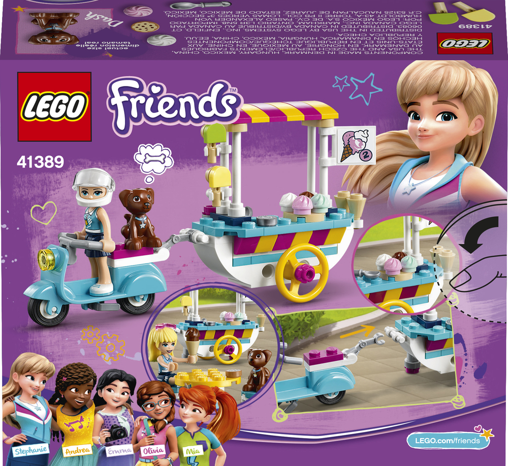 Lego Friends Ice Cream Cart Tom s Toys