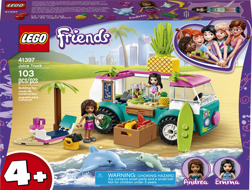 Friends lego juice truck new arrivals