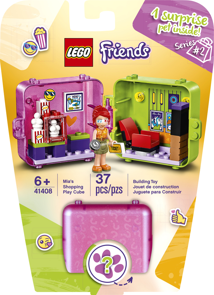 Lego friends deals shopping play cube