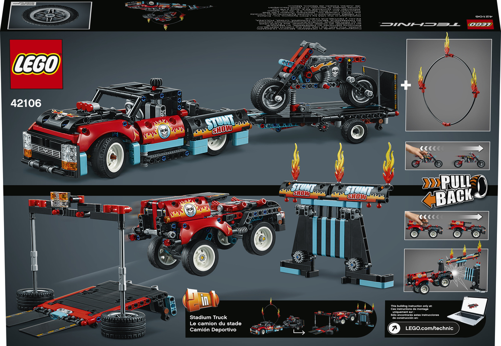 LEGO TECHNIC STUNT TRUCK BIKE Tom s Toys