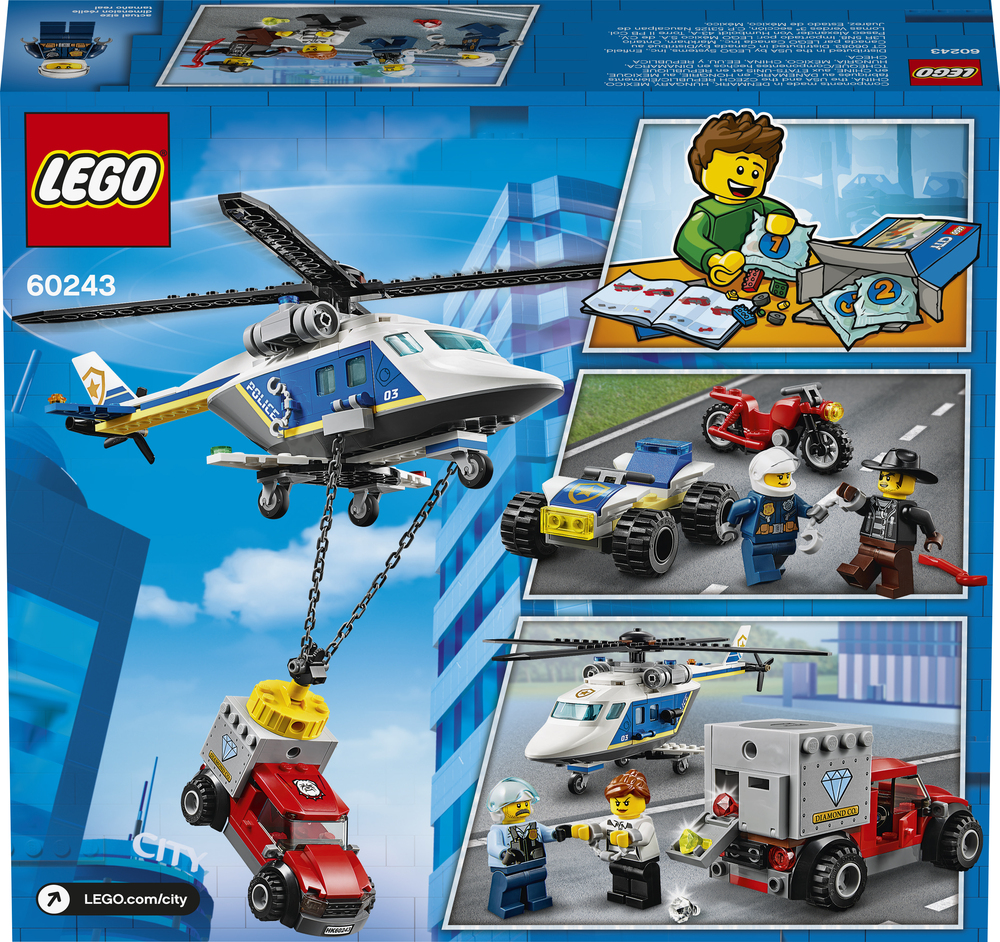 Lego City Helicopter Chase Tom s Toys