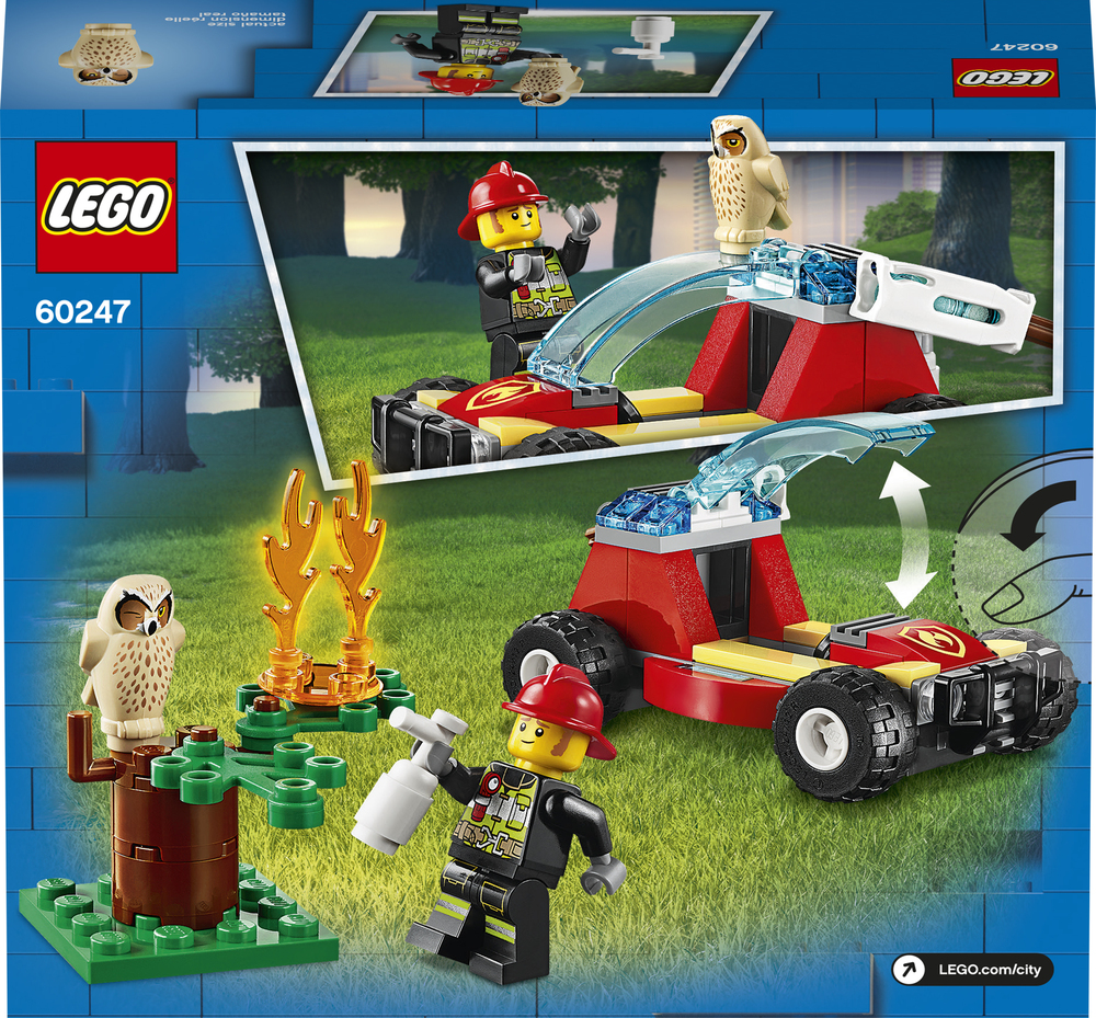 Lego City Forest Fire - Tom's Toys