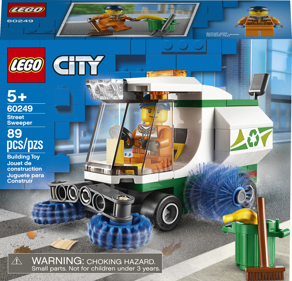 Lego shop sweeper truck