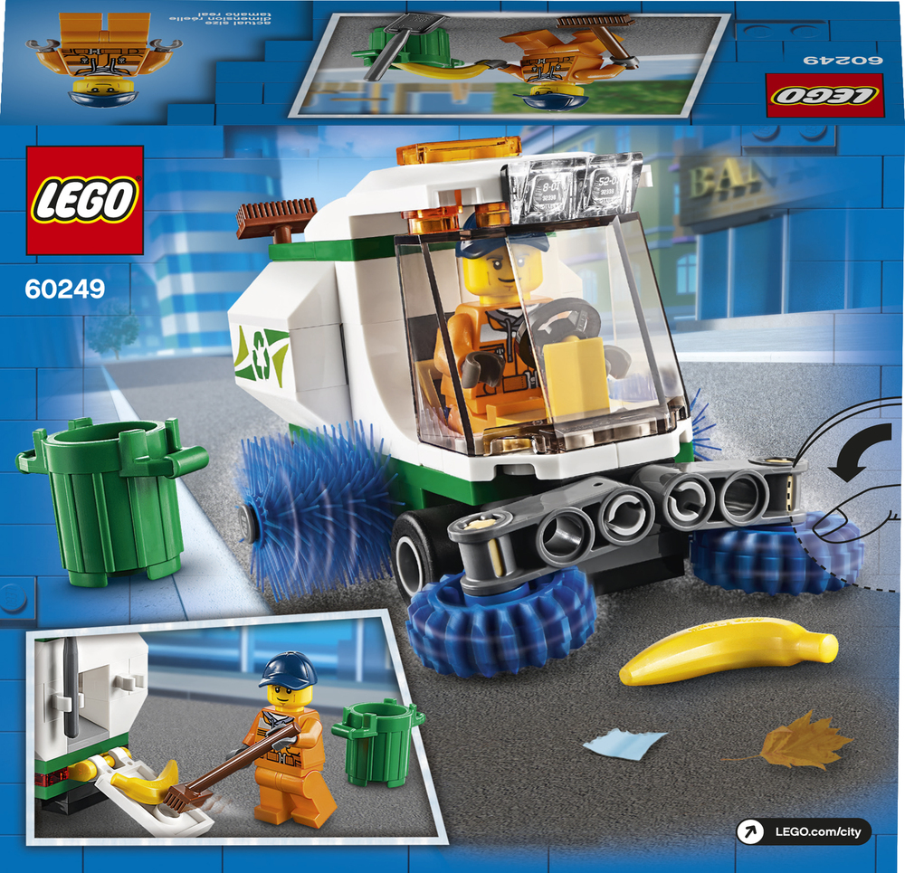 Lego city top road sweeper