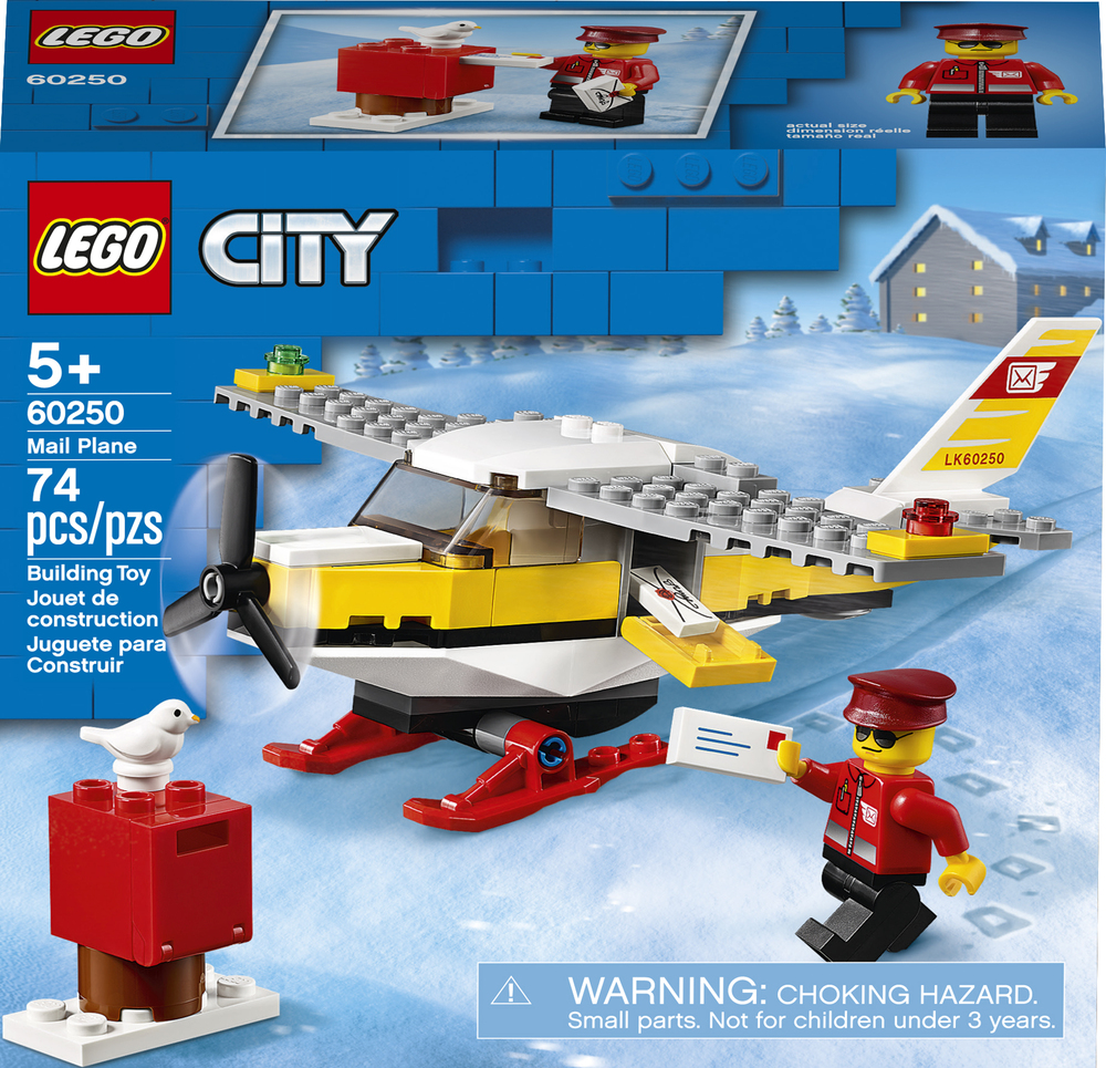 Lego City MAIL PLANE Tom s Toys