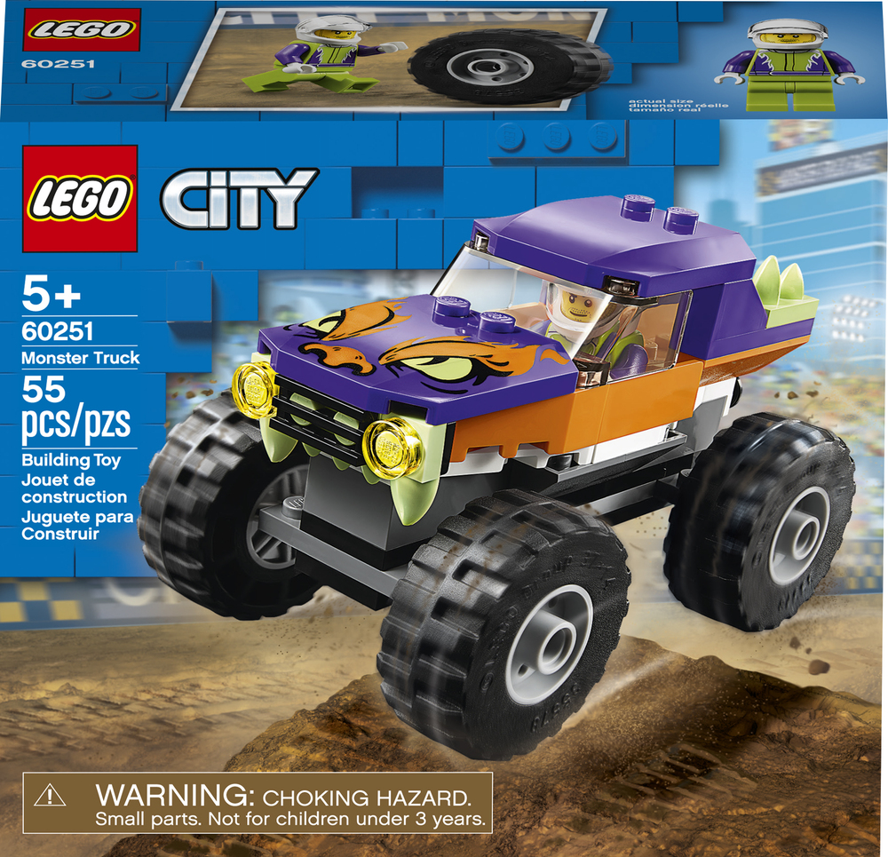 kompromis Klasseværelse Nominering Lego City MONSTER TRUCK - Tom's Toys