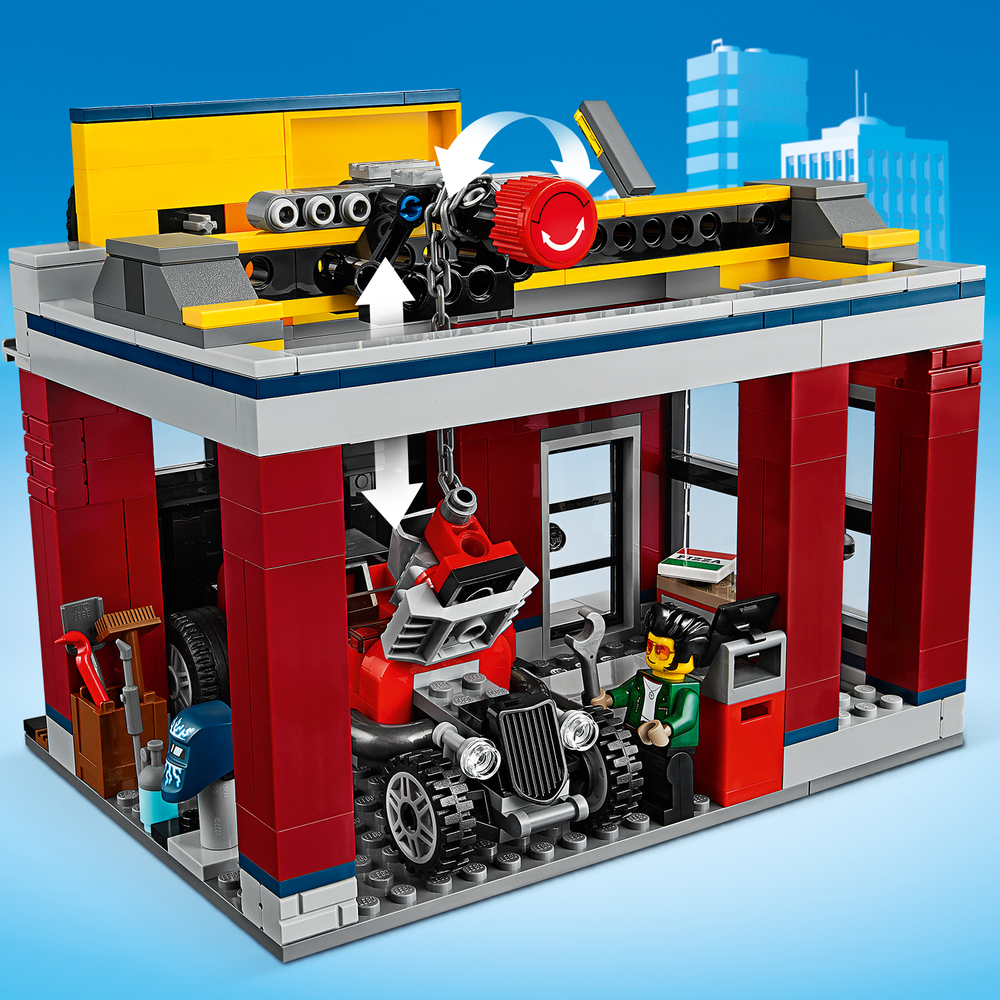 Lego City Tuning Workshop Tom s Toys