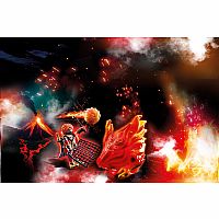 PLAYMOBIL NOVELMORE FIRE GUARDIAN WITH GHOST