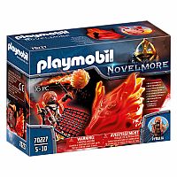PLAYMOBIL NOVELMORE FIRE GUARDIAN WITH GHOST
