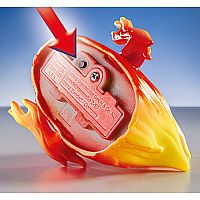 PLAYMOBIL NOVELMORE FIRE GUARDIAN WITH GHOST