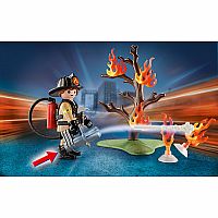 PLAYMOBIL CITY ACTION FIRE RESCUE CARRY CASE