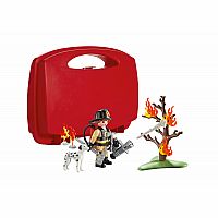 PLAYMOBIL CITY ACTION FIRE RESCUE CARRY CASE