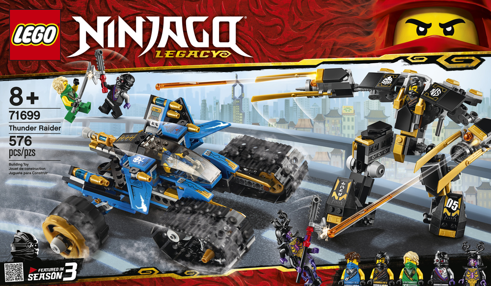 Lego ninjago cheap thunder raider
