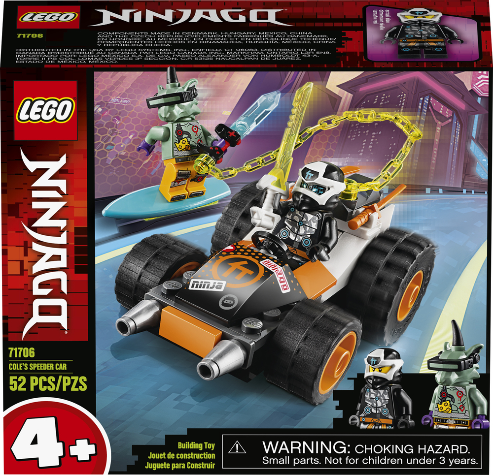 Lego ninjago cole's best sale vehicle