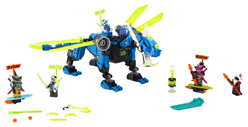 Lego Ninjago JAYS CYBER DRAGON - Tom's Toys