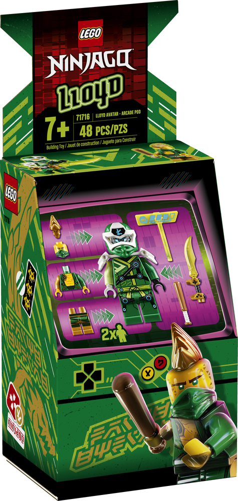 Lego Ninjago LLOYD AVATAR ARCADE POD Tom s Toys