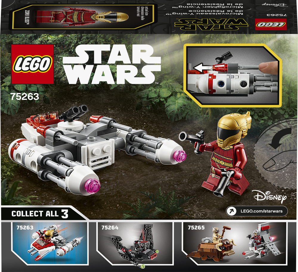 LEGO STAR WARS Resistance Y wing Microfighter Tom s Toys