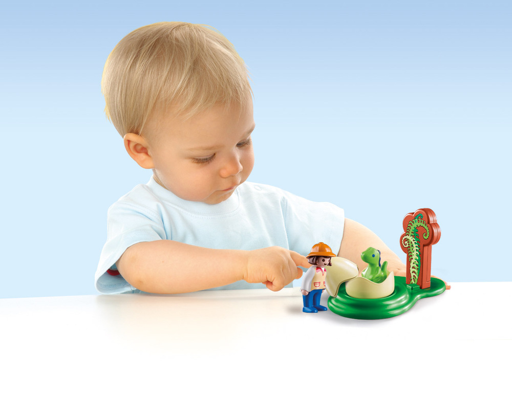 Playmobil 123 best sale dinosaur