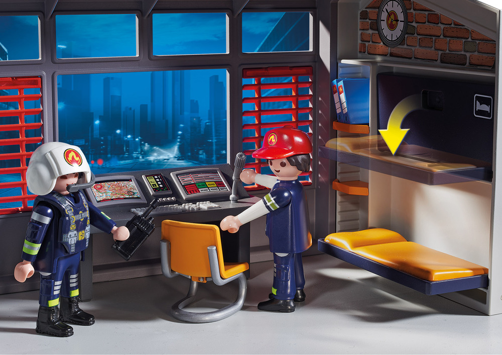 PLAYMOBIL CITY ACTION FIRE STATION - Tom's Toys