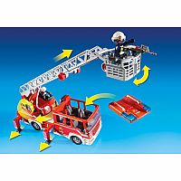 PLAYMOBIL CITY ACTION FIRE LADDER UNIT